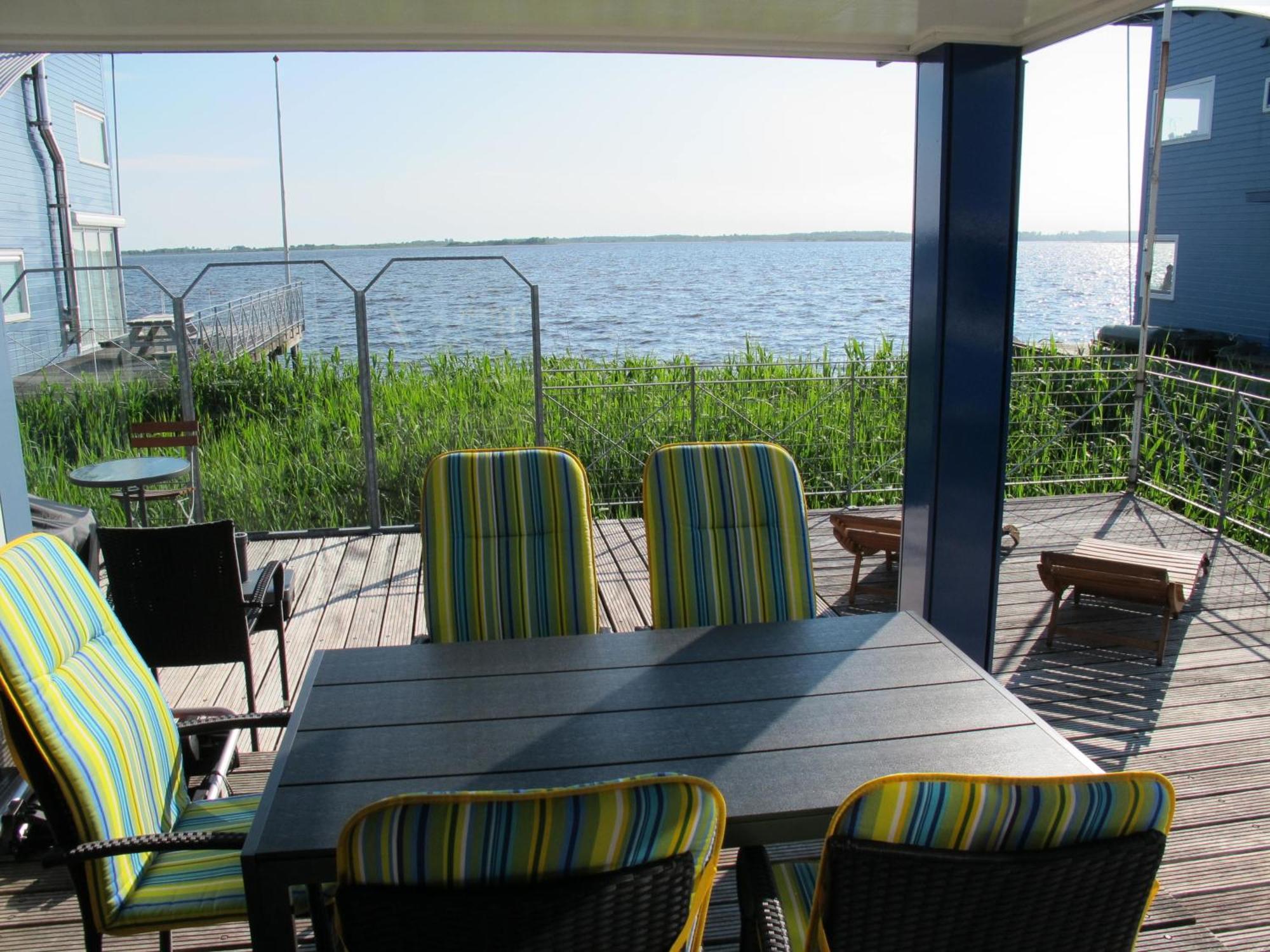 Ferienhaus Seabird By Fewo-Plan Oost150 Mit Direktem Zugang Ins Lauwersmeer Anjum Exterior photo